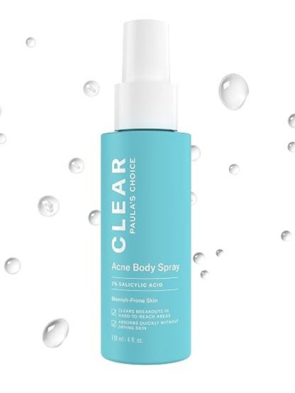 Paula's Choice CLEAR Acne Body Spray for Blemish Prone Skin Unisex